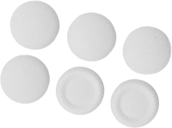 Controller Thumbstick Caps - Grip Vervanging - Verbeterde Gameplay - 6-in-1 Set - 3 Hoogtes - Wit