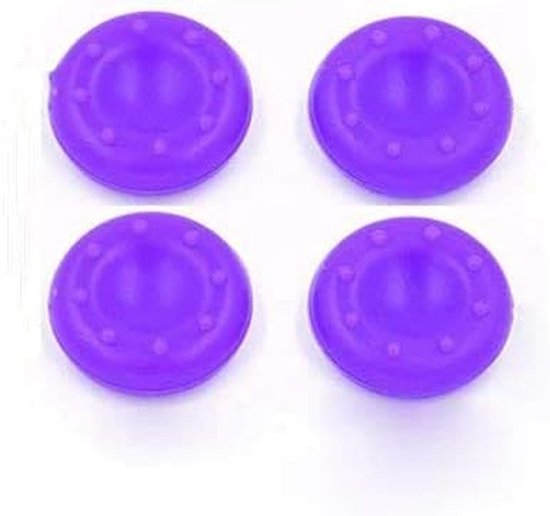 Controller Thumbstick Covers - Grips Joysticks - Verbeterde Gamecontrole - Antislip Siliconen - 4 Stuks - Paars