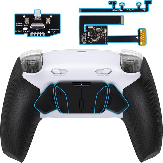 Controller Upgrade Kit - Extra Knoppen - E-sports Gaming - Programmeerbare Achterknoppen - 15x9x1.5 cm - Zwart van Merkloos