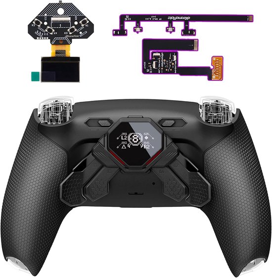 Controller Upgrade Kit - Game Controller Aanpassing - Competitief Gamen - OLED Display Mapping - 10x8x1 cm - Zwart van Merkloos