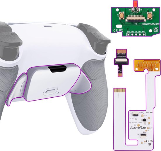 Controller Upgrade Kit - Remap Kit - Professioneel Gamen - 2 Programmeerbare Knoppen - 15 x 9 x 1.5 cm van Merkloos