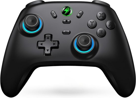 Controller voor Switch/Lite/OLED met RGB, Hall Joysticks en Turbo Functie van Merkloos
