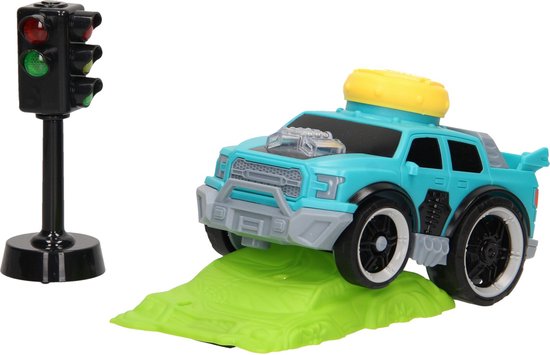 Crash Stunt Auto Set van Hot Wheels