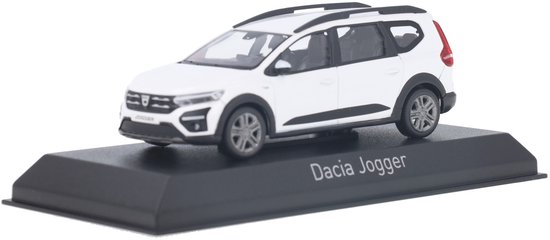 Dacia Jogger 2022 Glacier Wit - Model 1/43 - Norev van Merkloos