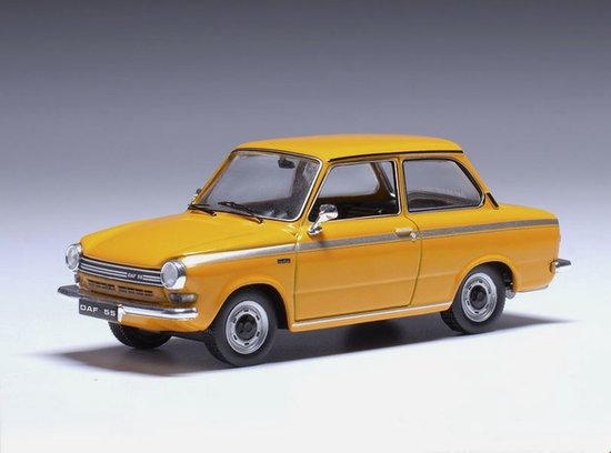 DAF 55 1972 Oranje Modelauto 1/43 Ixo Models van Merkloos