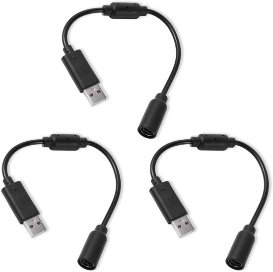 Dailygoods - 3 Stuks USB Breakaway Kabel voor Racing Wheels van Dailygoods