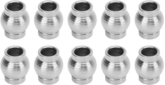 Dailygoods - Duurzame Metalen Schokkogelgewrichten voor ZD Racing 10421S, Set van 10 Stuks