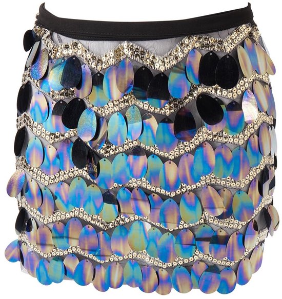 Dailygoods - Glitter Buikdans Heup Sjaal met Pailletten voor Vrouwen