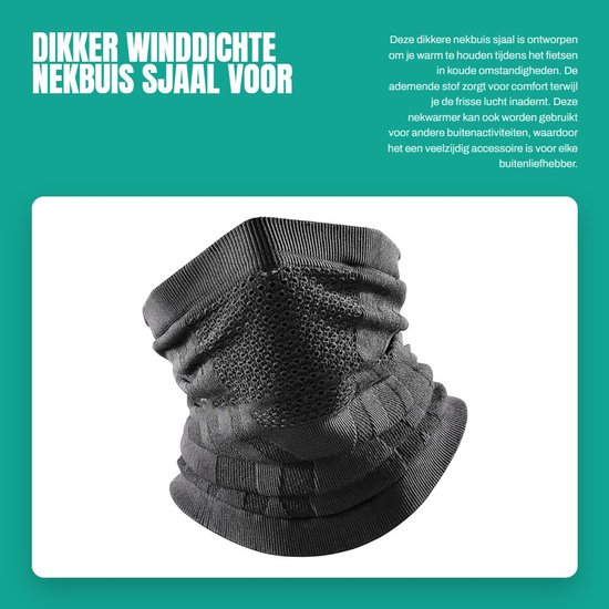 Dailygoods- Nekbuis Dikker Winddicht - Nekwarmer - Sjaal Dames