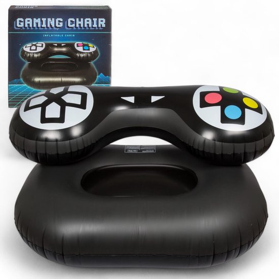 Dailygoods - Opblaasbare Gamingstoel met Retro Design voor Gamers