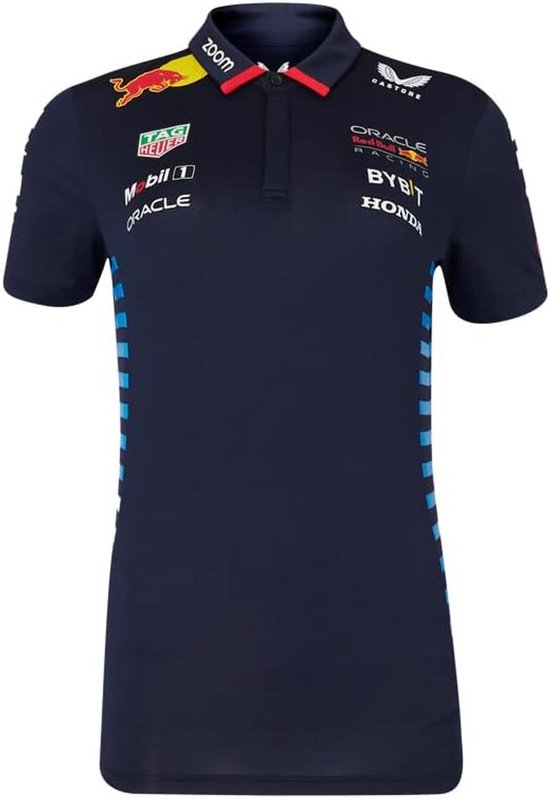 Dames Poloshirt Formule 1 Team Kleding Sportief Shirt