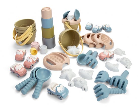 Dantoy TINY BIOplastic speelset (43-delig). van Dantoy
