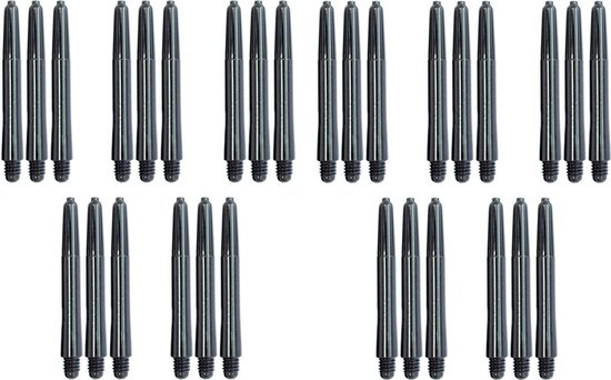 Darts Set zwarte dart shafts - 10 sets (30 stuks) - Inbetween - darts shafts - Cadeau van ProfiDarts