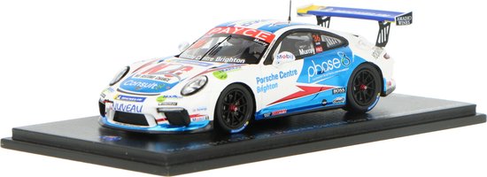 De 1:43 Diecast Modelcar van de Porsche 991-2 GT3 #36 van de Porsche Carrera SuperCup Australië in 2020. De bestuurder was C. Murray. Dit model is begrensd door 300 stuks. De fabrikant van het model is Spark.Dit model is alleen onli van Spark