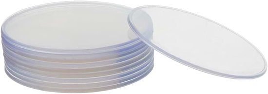 Deep Cuts - Clear 50mm Round Base - 10 Count