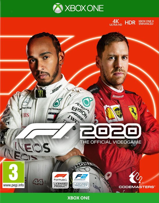 Deep Silver F1 2020, Xbox One, E (Iedereen), Fysieke media van Deep Silver