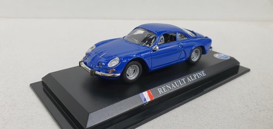 DelPrado Renault Alpine 1967 Blauw 1:43 van DelPrado