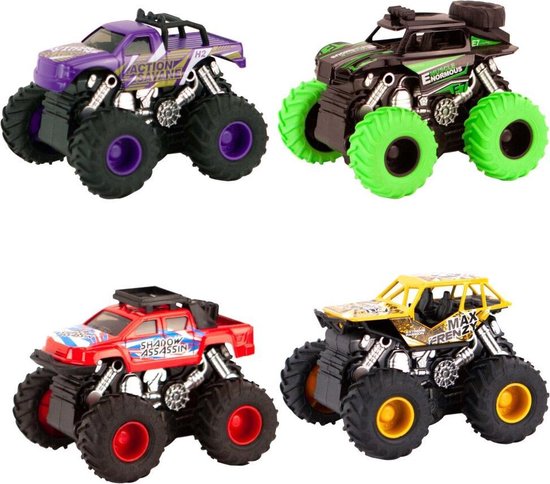 Die-Cast Frictie Truck Assorti van Toi-Toys.