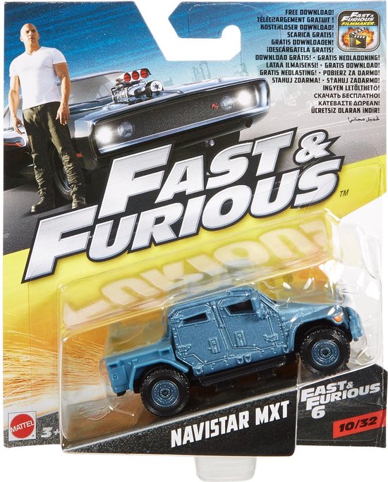 Die-cast voertuig Fast & Furious Navistar MXT van Jada Toys