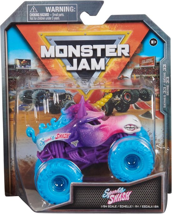 Diecast Monstertruck Verzamelvoertuig Serie 33 - Sparkle Smash van Merkloos