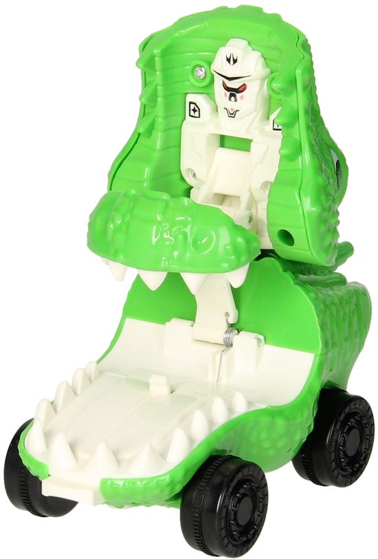 Dino Transformeer Spin Auto 360 van Xtrem Bots