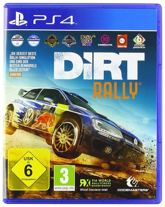 DiRT Rally-Duits (PlayStation 4) Gebruikt van Codemasters