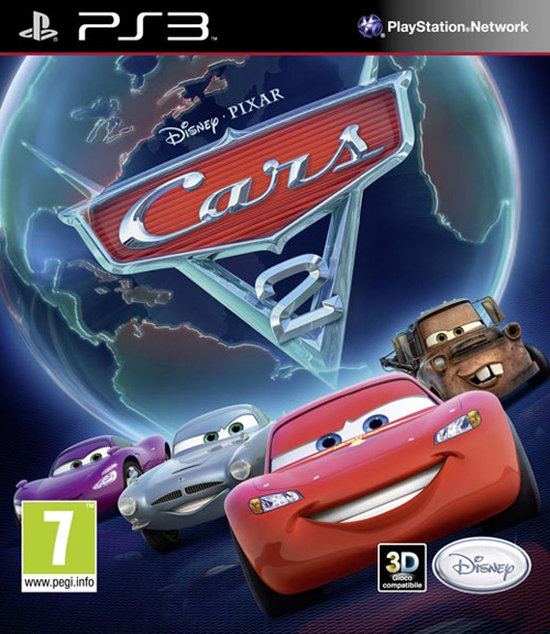 Disney Cars 2, PlayStation 3, 10 jaar en ouder van Disney