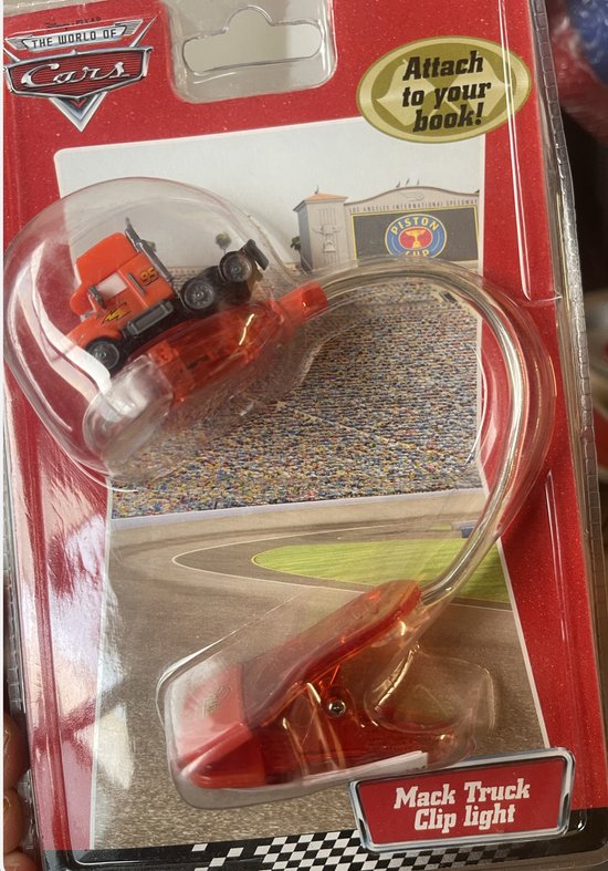 Disney Cars Boeklamp Mack Truck Buigbaar Leeslamp van Merkloos