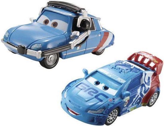 Disney Character Cars 2 2-pack Caroule + Motoreau van Disney