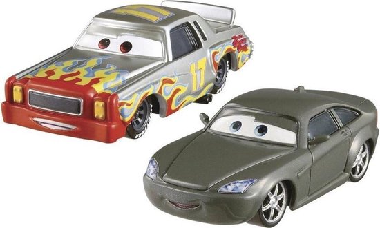 Disney Character Cars 2 2-pack Cutlass + Cartrip van Disney