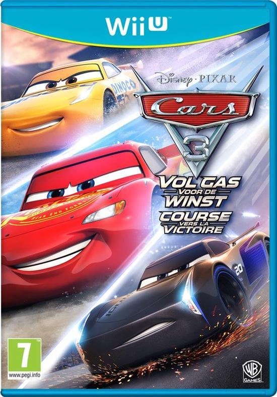 Disney Pixar Cars 3 Driven to Win-Duits (Wii U) Gebruikt van Merkloos