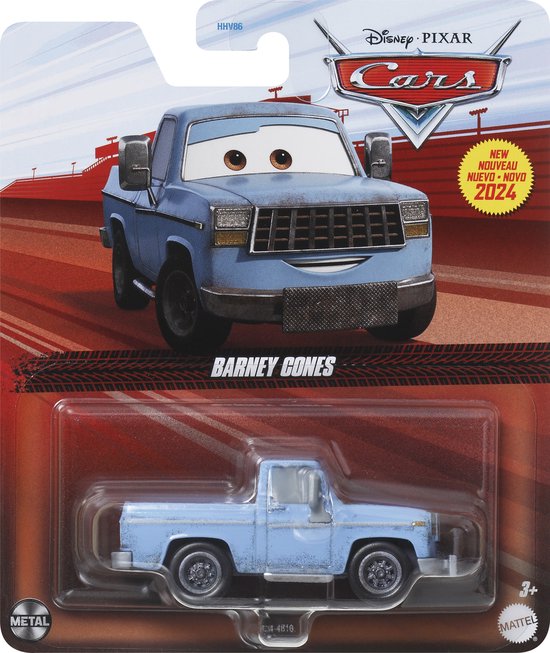 Disney Pixar Cars Disney and Pixar Cars Barney Cones van Disney Pixar Cars