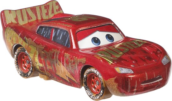 Disney Pixar Cars Disney and Pixar Cars Muddy Lightning McQueen, Auto, 3 jaar, Metaal, Meerkleurig van Merkloos