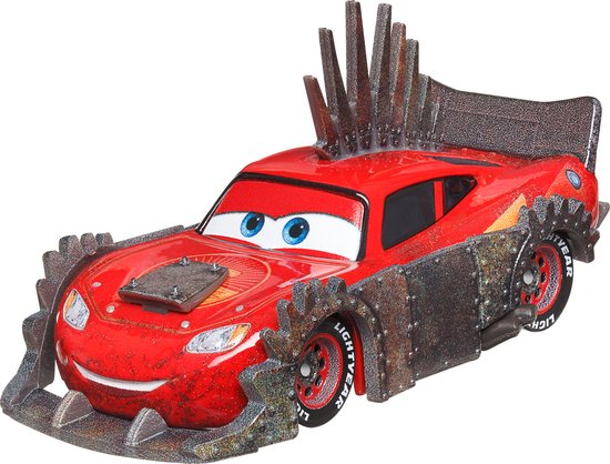Disney Pixar Cars Disney and Pixar Cars On The Road Rumbler Lightning McQueen, Auto, 4 jaar, Metaal, Meerkleurig, Rood van Merkloos