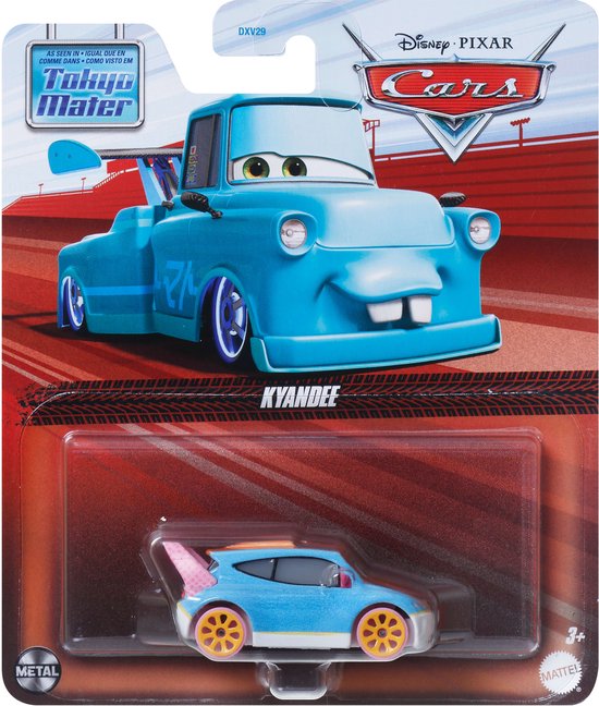 Disney Pixar Cars HVB03, Auto, 3 jaar, Metaal, Meerkleurig van Merkloos