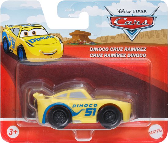Disney Pixar Cars JDM15, Auto, 3 jaar, Metaal, Blauw, Geel van Merkloos