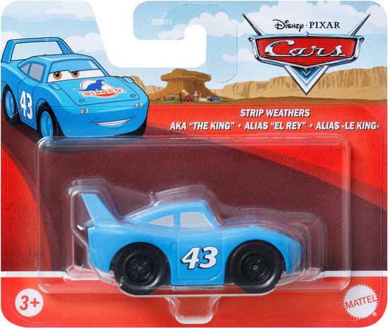 Disney Pixar Cars JDM16, Auto, 3 jaar, Metaal, Blauw van Merkloos