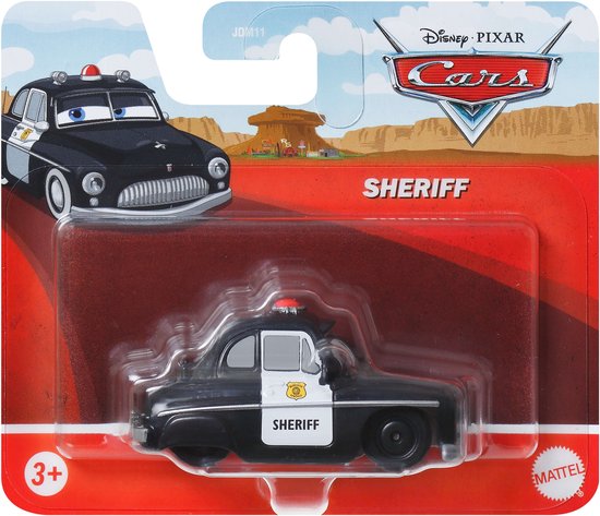 Disney Pixar Cars JDM18, Auto, 3 jaar, Metaal, Zwart, Wit van Disney