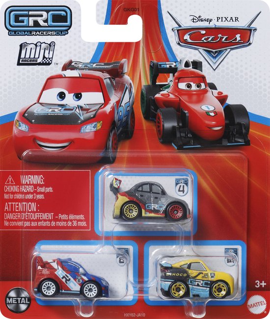 Disney Pixar Cars Miniracers - Speelgoedvoertuig HXY62 van Merkloos