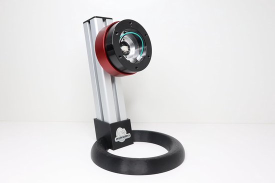 Displaystandaard Stuurwiel - Stuurhouder - Sim Racing - Voor Quick Release - Tot 390mm - Zwart Zilver van Merkloos