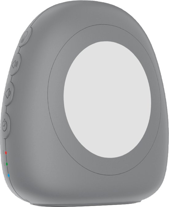 DistinQ White Noise Machine - Slaaphulpen - Witte Ruis - Baby Slaap Hulp - Druppel - Grijs van DistinQ