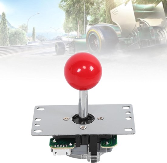 DIY Joystick Set - Arcade Bedieningspaneel - PC Gaming - Verminderde Slijtage - 18 x 11 x 10 cm - Zwart van Merkloos