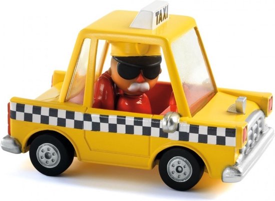 Djeco Crazy motors Taxi Joe van Merkloos
