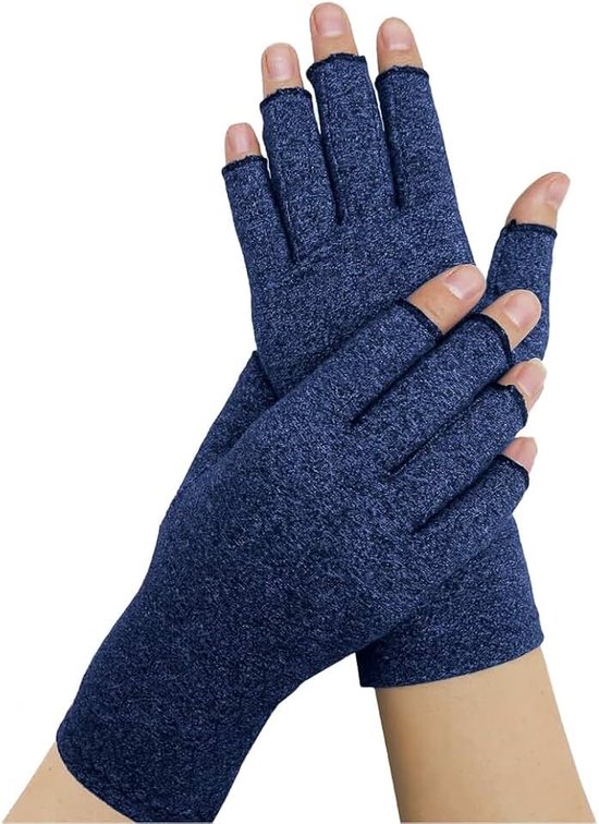 Door de arts ontwikkelde artritishandschoenen over volledige lengte/koperen handschoenen/compressiehandschoenen, door artsen geschreven handboek - verlichting van gewrichtssymptomen, ziekte van