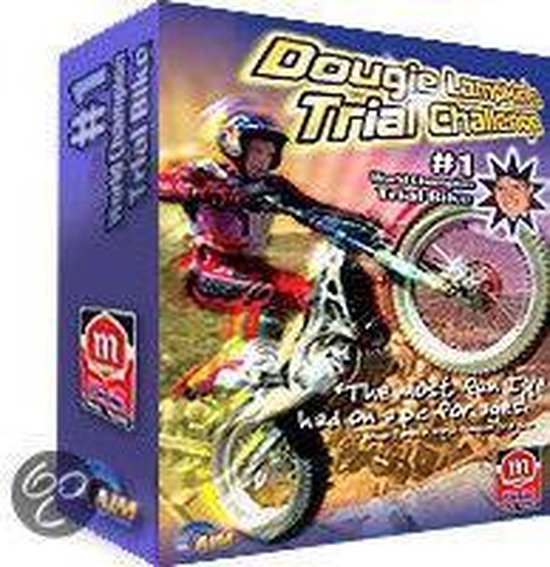 Dougie Lampkins Trial Challenge van Kawasaki