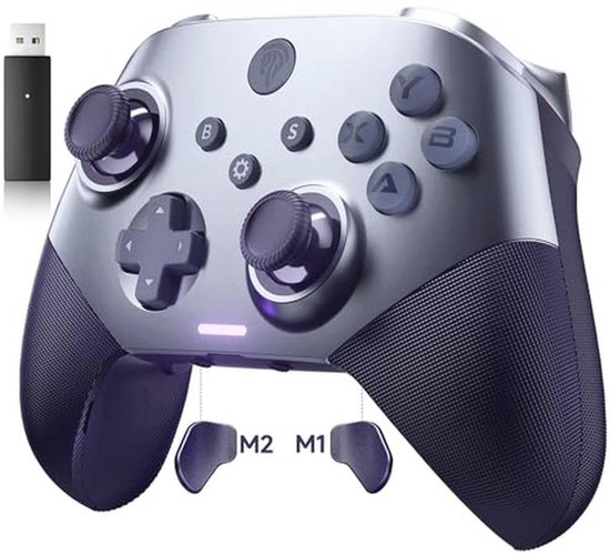 Draadloze Bluetooth PC-controller met Hall en Joystick - Geen dode zones of driftproblemen, Compatibel met PC/Switch/Steam van Merkloos