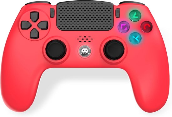 Draadloze Controller - Gamepad Accessoire - Console Gaming - Hall Effect Joysticks - 17 x 18 x 8 cm - Rood van Merkloos