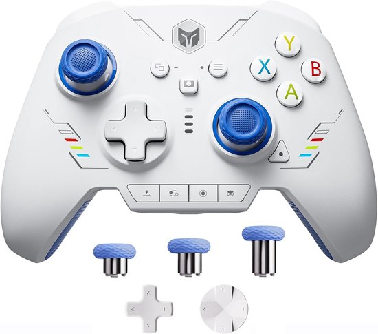 Draadloze Controller met Motion Control en Hall Effect Triggers voor Switch, PC, Android en iOS van Merkloos