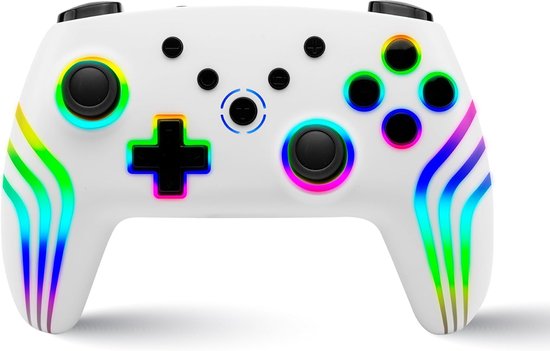 Draadloze Controller voor Switch, PC, iOS en Android met RGB Verlichting