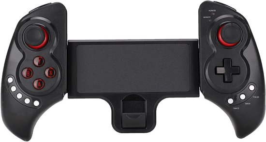 Draadloze Game Controller - Mobiele Gamepad Telefoon - Mobiel Gamen - 360 Graden Gevoelig - 125-280 mm - Standaard van Merkloos